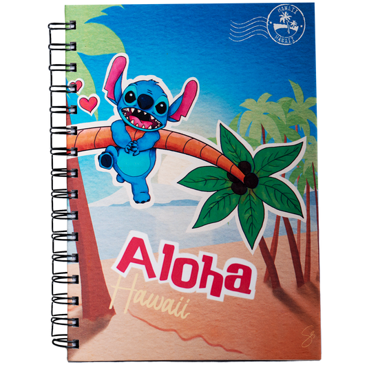 Aloha From Stitch - Notebook
