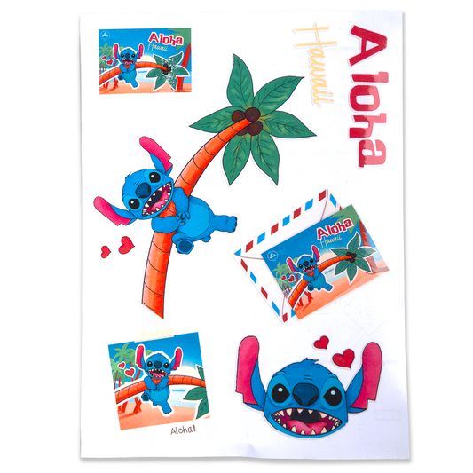Aloha From Stitch - Stickers