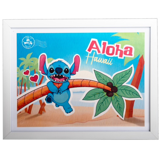 Aloha From Stitch - Poster