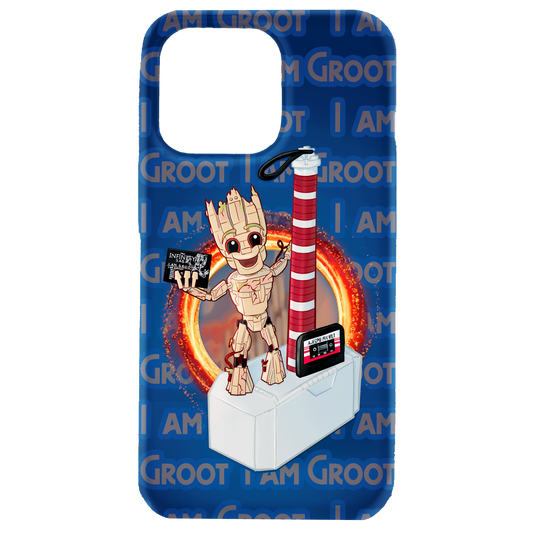 Groot & Mjolnir - Phone Case