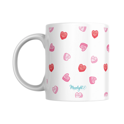 Candy Hearts - Mug